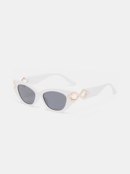 Gold Cat-Eye Sunglasses