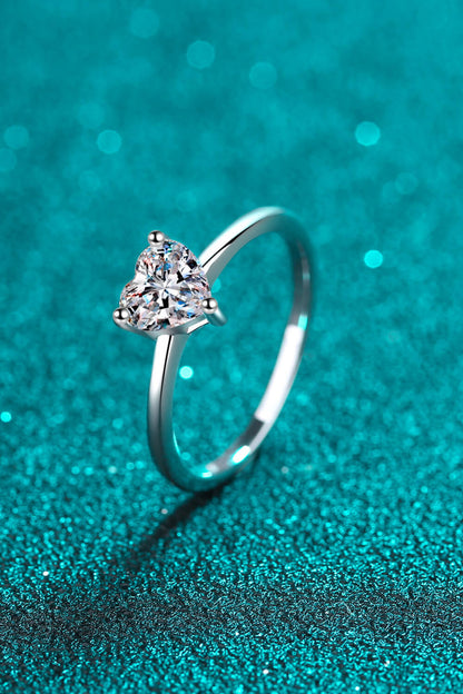 Moissanite Engagement Ring