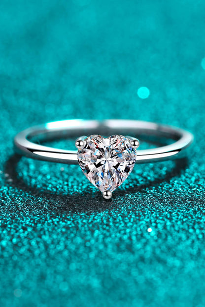 Moissanite Engagement Ring