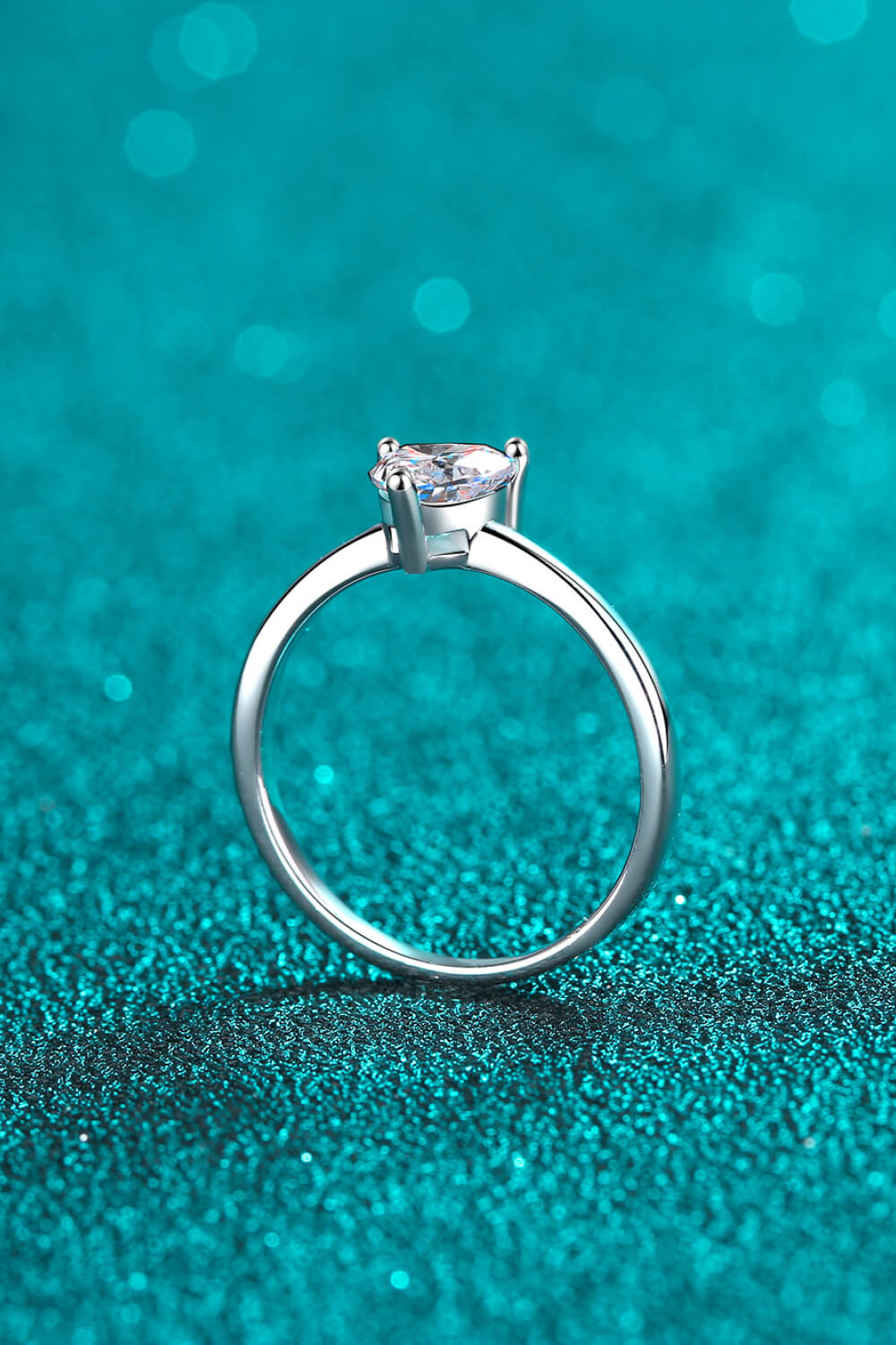 Moissanite Engagement Ring