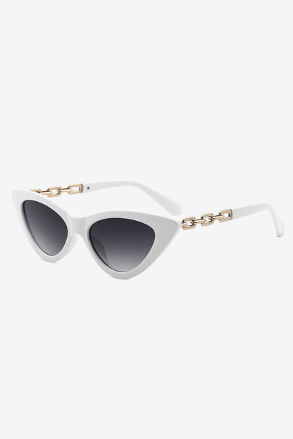 Chain Cat-Eye Sunglasses