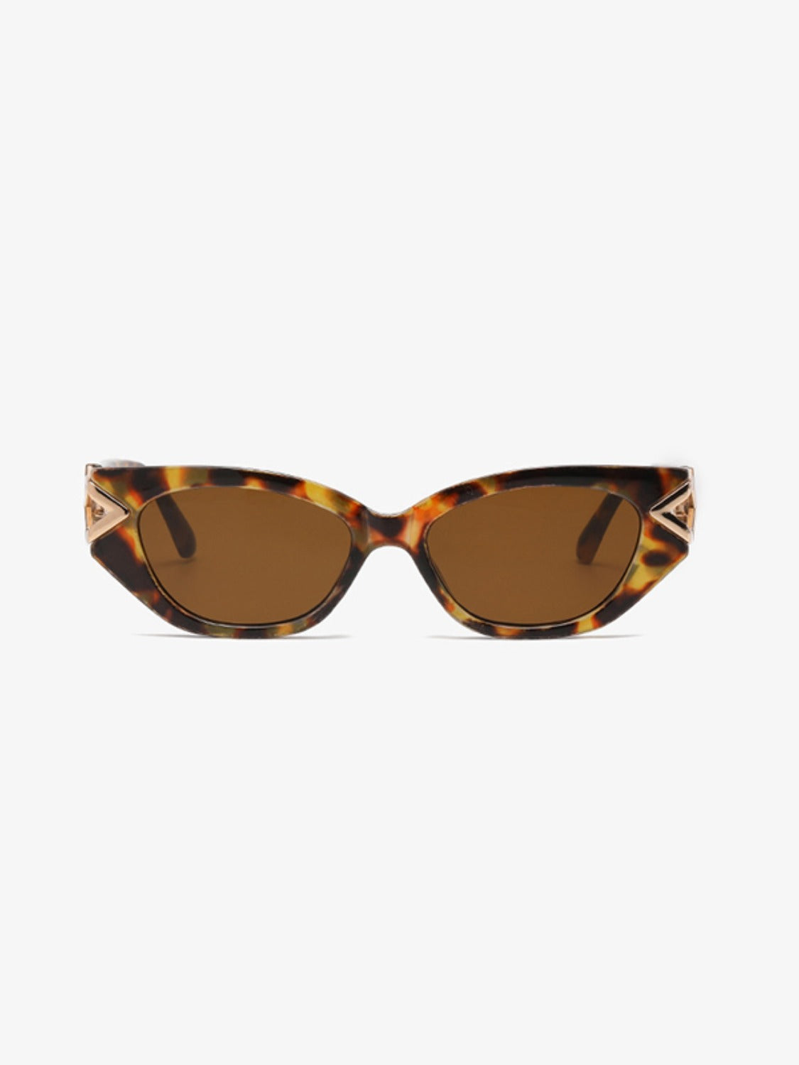 Gold Cat-Eye Sunglasses